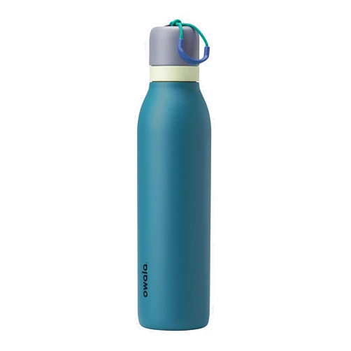 Owala FreeSip Twist Insulated Stainless Steel Water Bottle with Straw for Sports and Travel, BPA-Free, 24-oz, Denim