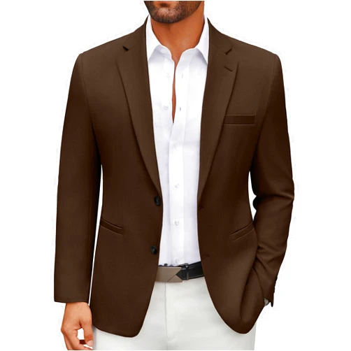 COOFANDY Men's Casual Blazer Regular Fit Lightweight Two Button Sport Coat Suit Jacket