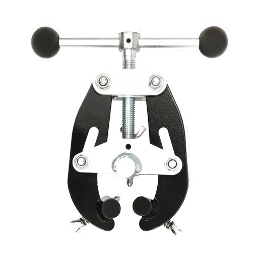 Hteedy Pipe Clamp, High Strength Ultra Clamp Steel Pipe Alignment Tool Black 1