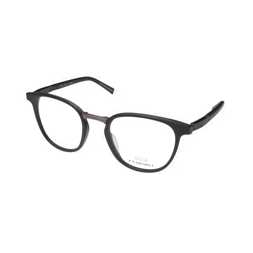 Oga 10076o Mens Designer Full-Rim Spring Hinges Eyeglasses/Glasses