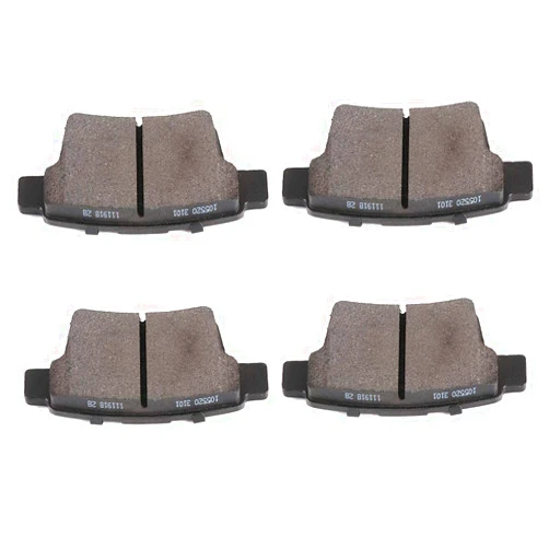 SCITOO D1071 Rear Semi-Metal Brake Pads Sets Fit For Ford For Five Hundred/For Freestyle/For Taurus/For Taurus X,For Jaguar X-Type 2005-2008,For Mercury For Sable/Montego
