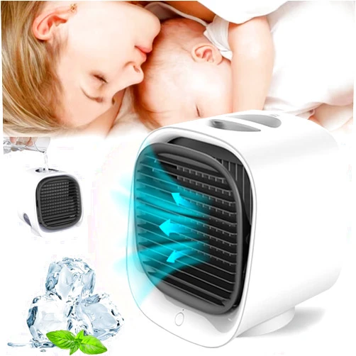 Linnavarv Oribreeze Air Conditioning, Oribreeze Air Cooler, Ori Breeze Air Cooler, Oribreeze, Oribreeze Air Conditioner, Oribreeze Portable Air Conditioner, New Upgrade Desktop Air Conditioner (White)