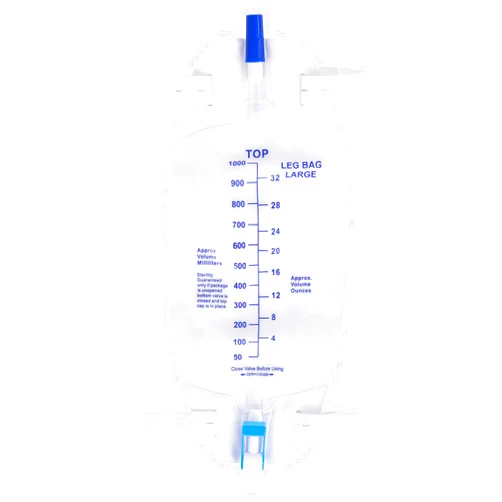 Vive Leg Urinary Drainage Bag with 1000mL Capacity, 18