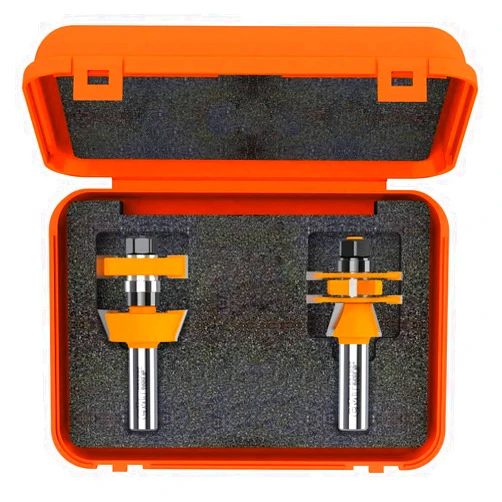 CMT ORANGE TOOLS CMT CMT 800.624.11 3-Piece Adjustable shaker router bit set, 1/2-Inch Shank