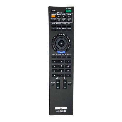 NPTWARCOT RM-YD035 YD033 YD034 YD040 YD041 YD059 Replacement Remote Compatible with Sony TV KDL-40EX400 KDL-46EX400 KDL-40EX401 KDL-32EX301 KDL-32BX300 KDL-46EX401 KDL-32FA600 KDL-60EX500 KDL-55EX500