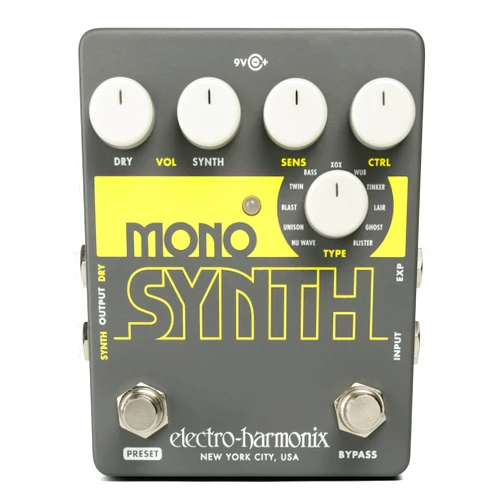 Electro-Harmonix Mono Synth Guitar Synthesizer Pedal