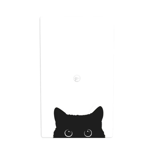 TUFOSERY Cute Cat Electrical Outlet Cover Decorative Wall Plate Single Duplex Art Print Faceplate for Bedroom Kitchen Kids Room Decor 4.5