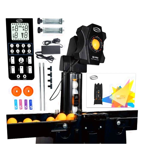 ZXMOTO Table Tennis Robot with Net Automatic Ping Pong Machine for Outdoor/Indoor Training