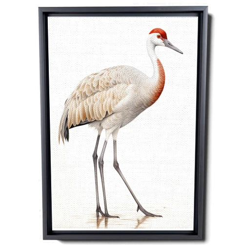 StoreUSA97 Sandhill Crane Watercolor Print, Animal Wall Art, Wall Art Home Decor, Nature wall art, Sandhill Crane, Sandhill Wall Art, Sandhill Wall Decor, Wall Decor, Print, Canvas