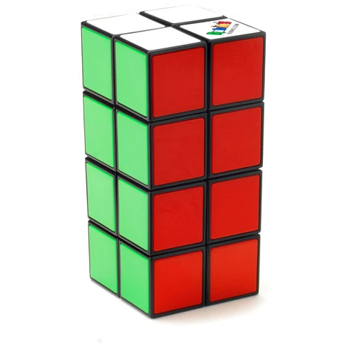 Rubik's Rubik’s Tower, 2x2x4 Complex Color-Matching Puzzle Travel Problem-Solving Cube Challenging Brain Teaser Fidget Toy, for Adults & Kids Ages 8 and up