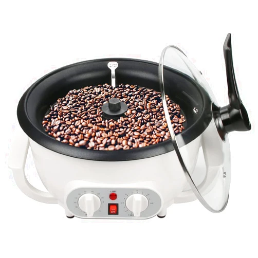 Mingfuxin Upgrade Coffee Roaster Machine for Home Use, 110V Household Electric Coffee Bean Roaster with Timer 1200W Roasting Machine Peanut Bean Home Coffee Roaster