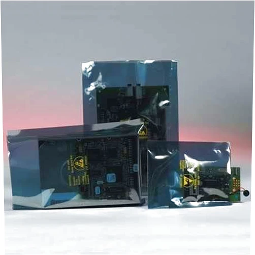 The Packaging Company Static Shield Bags, Open End, 3 x 3, 3.1 Mil, 100/Case