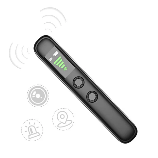 AiLuce Hidden Camera Detectors, Portable Anti-Eavesdropping Device Detector, RF/Wireless Signal Scanner GPS Tracker Detector, Bug Detector Burglar Alarm Camera Finder for Home/Hotel/Office