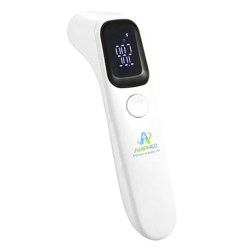 Amplim Non-Contact Forehead Thermometer for Kids and Adults - Touchless Digital Fever Thermometer with Temporal Head Function - No-Touch Baby Thermometer for Accurate Temperature Reading