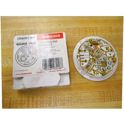 Honeywell, Inc. Q539A1469 Thermostat Subbase White Cool-Off-Heat Independent heat-cool circuits