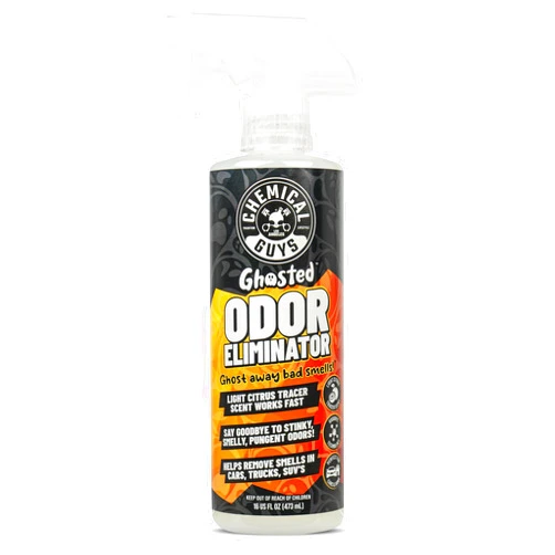 Chemical Guys SPI23216 Ghosted Complete Interior Vehicle Odor Eliminator, Great for Cars, Trucks, SUVs, RVs, Home, Office & More, 16 fl oz