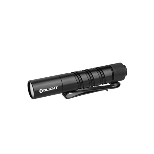 OLIGHT I3T 2 EOS Pocket EDC Flashlight, 200 Lumens Compact Bright Handheld Flash Lights, Dual-Output Tail Switch with AAA Battery and Two-Way Pocket Clip for Camping and Hiking (Black)