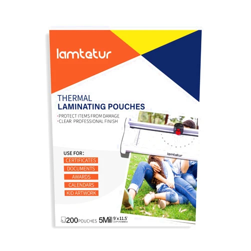 Lamtetur Thermal Laminating Pouches 9