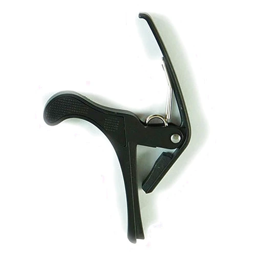 Aiersi Guitars [Aiersi] kapotasuto Guitar Capos one-touch Black Black with One Hand Easy Mounting # Electric Acoustic Folk Classic For AG – AC – GC02 – BK