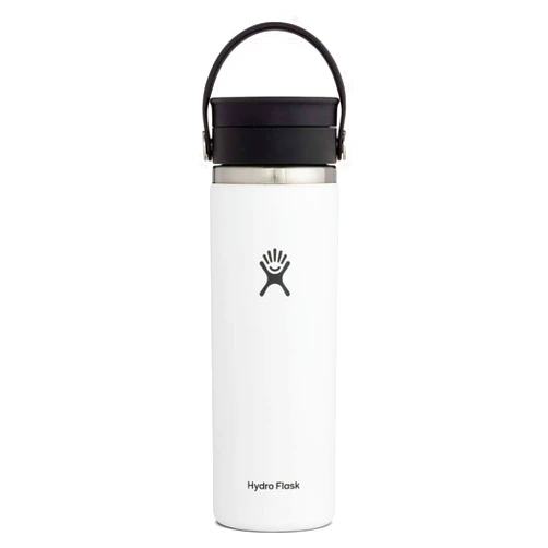 Hydro Flask Stainless Steel Wide Mouth Bottle with Flex Sip Lid and Double-Wall Vacuum Insulation for Coffee, Tea and Drinks