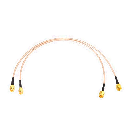 Bingfu SMA Male to SMA Male RG316 Coaxial Jumper Cable 30cm 12 inch (2-Pack) for LNA Low Noise RTL SDR Dongle ADS-B Receiver VNA Vector Network Analyzer Antenna SWR Meter Spectrum Analyzer