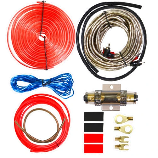 Welugnal 4 Gauge Car Amp Audio Wiring Kit – Welugnal A Car Amplifier subwoofer Wiring Install kit Helps You Make Connections and Brings Power to Your Radio, Subwoofers and Speakers Amp Power Wire