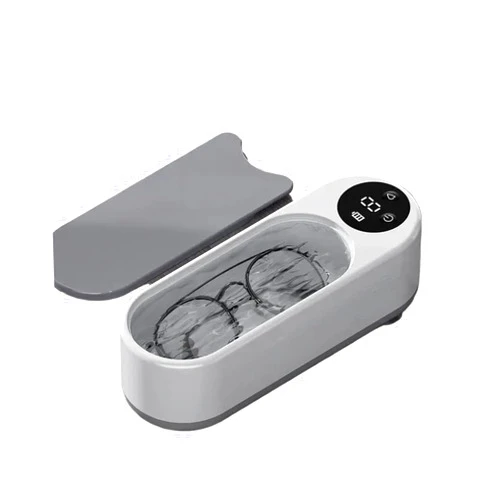 GFJNDERH Sourcing Products 450ml Clean Ultrasonic Cleaner Portable Household Cleaning Machine Jewelry Cleaner Machine Ring Glasse Makeup Brush