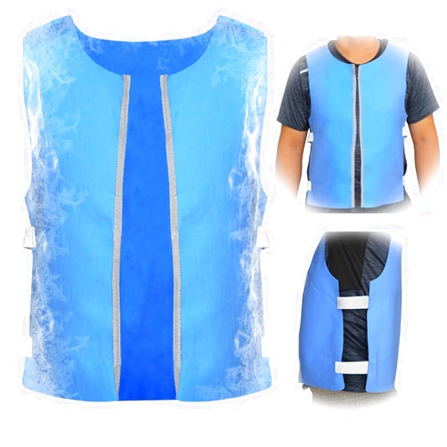 NJDGF Cooling Vest for Men Women - Evaporative Ice Cold Vest for MS Body Cool Down Cool Vest for Hot Weather