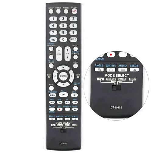 WINFLIKE New CT-90302 CT90302 Replace Remote Control Fit for Toshiba TV 32av502rz 40rv525u 22AV500U 26AV52RZ 32AV50SU 32CV510U 32RV525R 37AV52 37AV502R 40G300U 42RV535 46G300U 52RV530 40G300U1