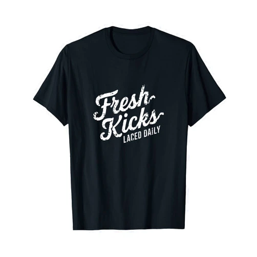Fresh Kicks Men Women Boys Girls Tees and Gifts Vintage Fresh Kicks Everyday Lace Up Shoes T-Shirt
