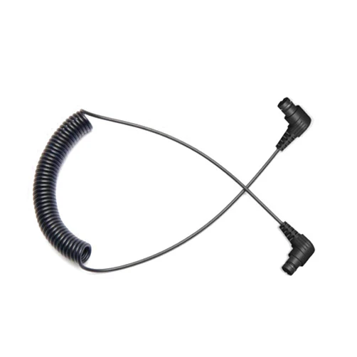 DIVTEK Fiber Optic Cable Flash Link Optical Connection Fuse Sea Underwater Diving Photography Fiber 613 Cores Optic Coiled Cord F-1.8