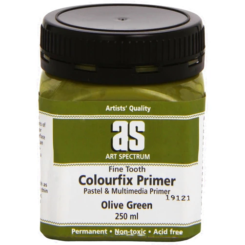 Art Spectrum Colourfix Sanded Pastel Ground - Olive Green 250ml Jar