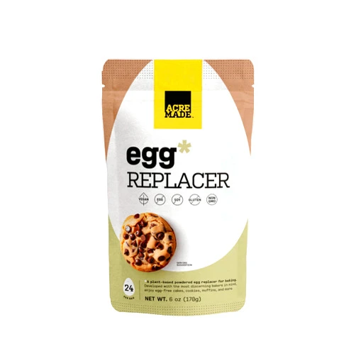 PURIS AcreMade Plant-Based Egg Replacer for Baking, Vegan Egg Powder, Whole Egg Replacer, Gluten-Free, Soy-Free, Non-GMO, Shelf Stable, Natural Egg Substitute and Replacement for Baking, Top 9 Allergen-Free