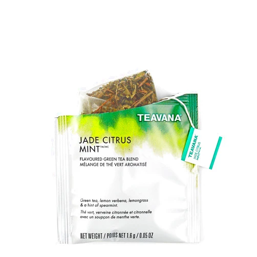 Teavana Starbucks Teavana Tea (Jade Citrus Mint, Pack of 24 Sachets)
