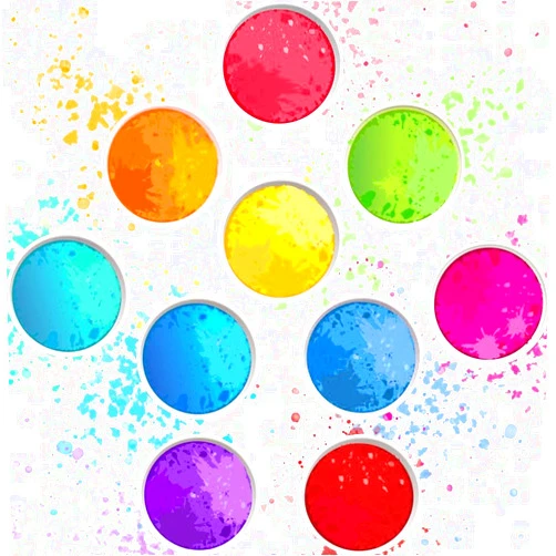 YANENAN Holi Color Powder, 10 Packs X 100 Grams, Multi-Color, Washable, Safe, Perfect Holi Powder for Color Race, Color Run, Color War, Holi Festival, Parties and Photography