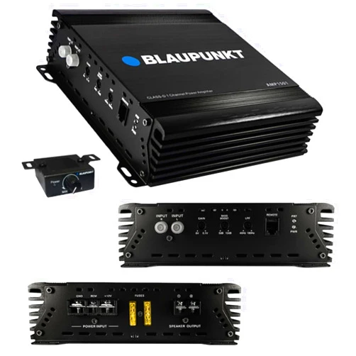 Blaupunkt AMP1500M High-End 1500 Watts Monoblock Car Audio Amplifier/Amp +Remote