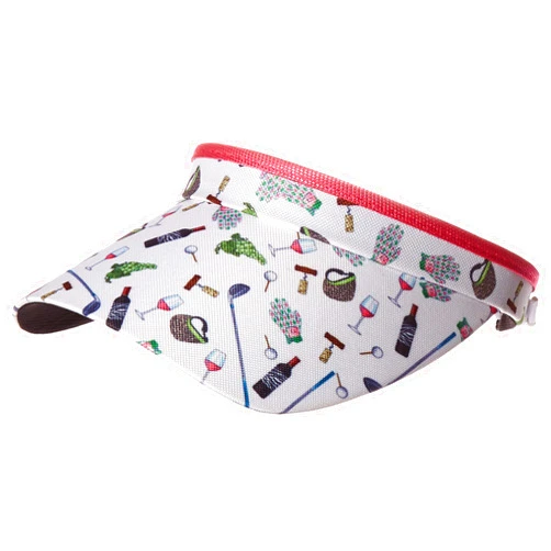 Glove It Coil Visor - Visor Hats for Women. Sun Protection Visor for Golf, Tennis, Running, Beach - No Headache Design