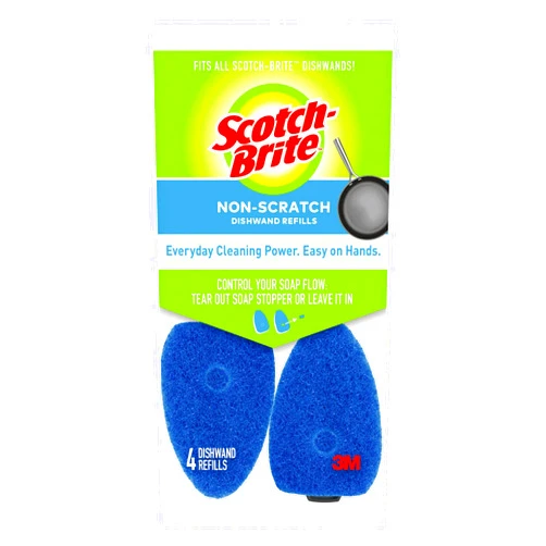 Scotch-Brite Non-Scratch Dishwand Refills, 4 Refills