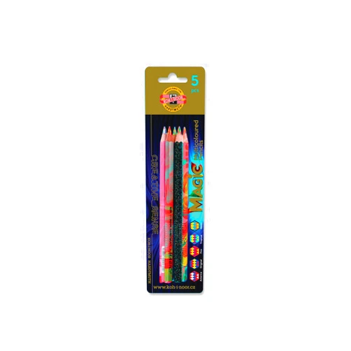 Koh-I-Noor MAGIC 3406 Jumbo Special Coloured Pencil in Blister Pack