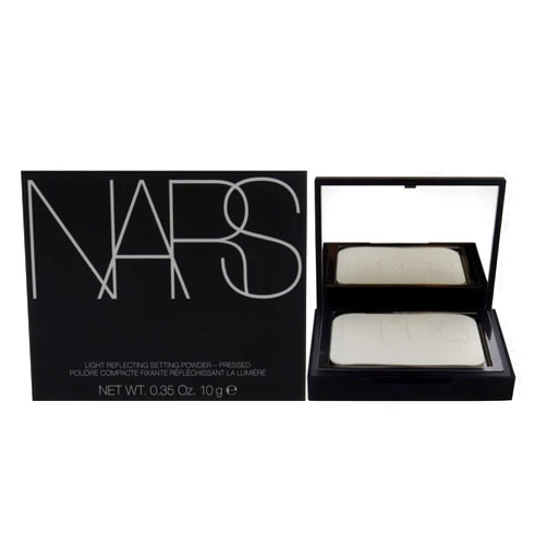 NARS Translucent Crystal Light Reflecting Setting Powder - Pressed - New Version - Full Size with Applicator, 0.35 Ounce (Pack of 1)