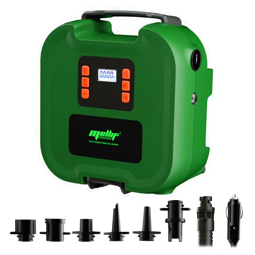 WITLIGHT Mellif 20PSI High Pressure Paddle Board Pump for Makita 18V Battery, Portable Electric SUP Air Pump Quick Inflating & Deflating, Auto-Off & 12V DC Car Connector, for Inflatables, Kayak, Air Mattress