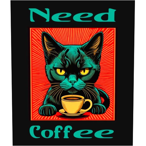 Emmandsophie Black Cat Stickers - Vinyl Laptop Stickers, Cute Cat Stickers for Water Bottles & Cars - Funny Cat Stickers for Water Bottles - Durable Decals for Tumblers - Waterproof Stickers for Water Bottle