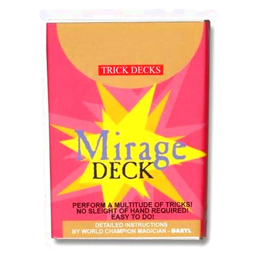 Murphy's Magic Supplies, Inc. Mirage Deck Bicycle (Red) - Trick