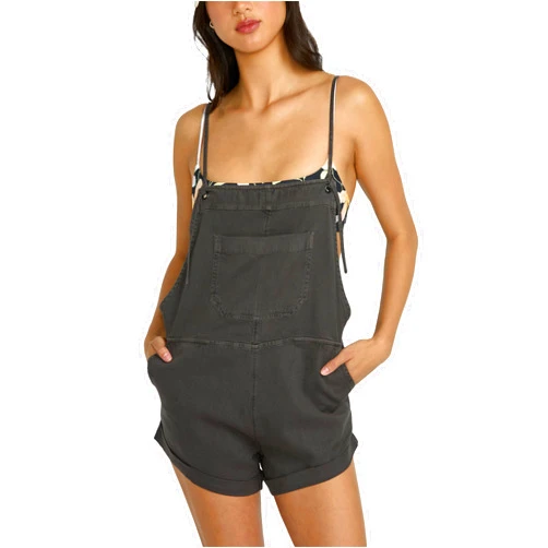 Billabong Women's Wild Pursuit Cotton Twill Blend Romper