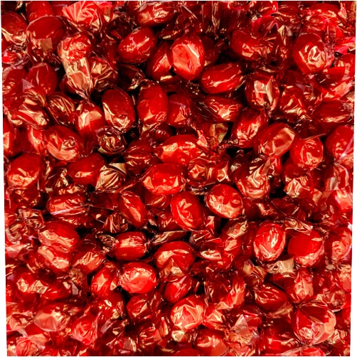 CRAZYOUTLET Hard Candy Cinnamon Flavor - 2 Pound Bulk Pack (About 180 Count) - Individually Wrapped Old-Fashioned Sweets