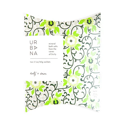 Urbana 5986 Home Collection Fragrance Bath Salt Roots + Rain