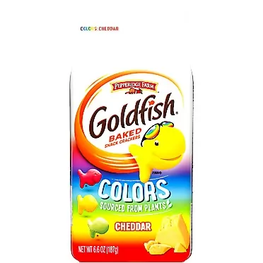 Pepperidge Farm Goldfish Colors Cheddar Crackers, 6.6 oz. Bag