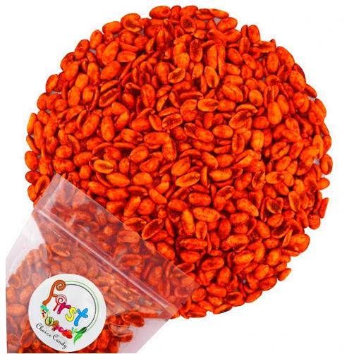 FirstChoiceCandy Chili Lemon Roasted Peanuts, Spicy & Sour Peanuts (2 Pound)