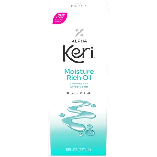 IMOSTY Alpha Keri Shower and Bath Moisture Rich Oil 8 oz. (Pack of 3)