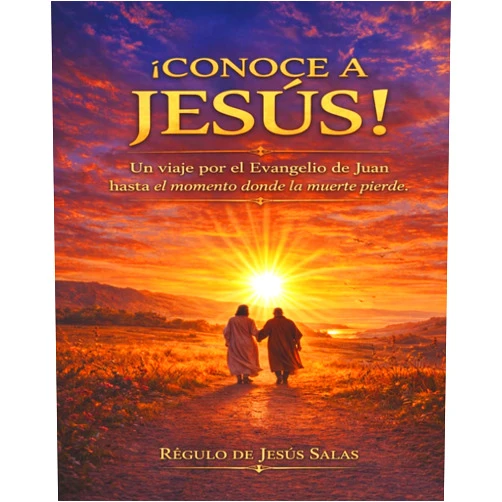REGULO DE JESÚS SALAS ¡CONOCE A JESÚS!: Un viaje por el Evangelio de Juan hasta descubrir el momento donde la muerte pierde (Spanish Edition)